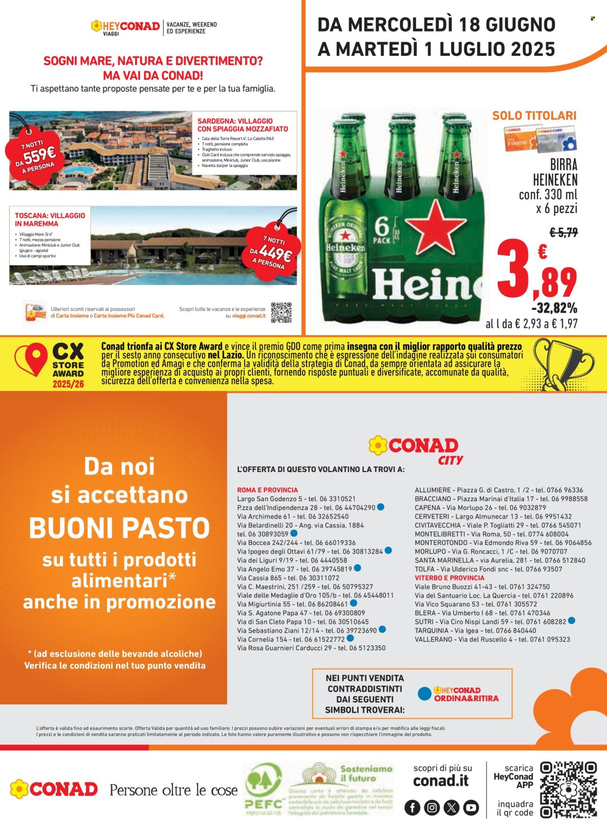 Volantino Conad - 18/6/2025 - 1/7/2025. Pagina 16