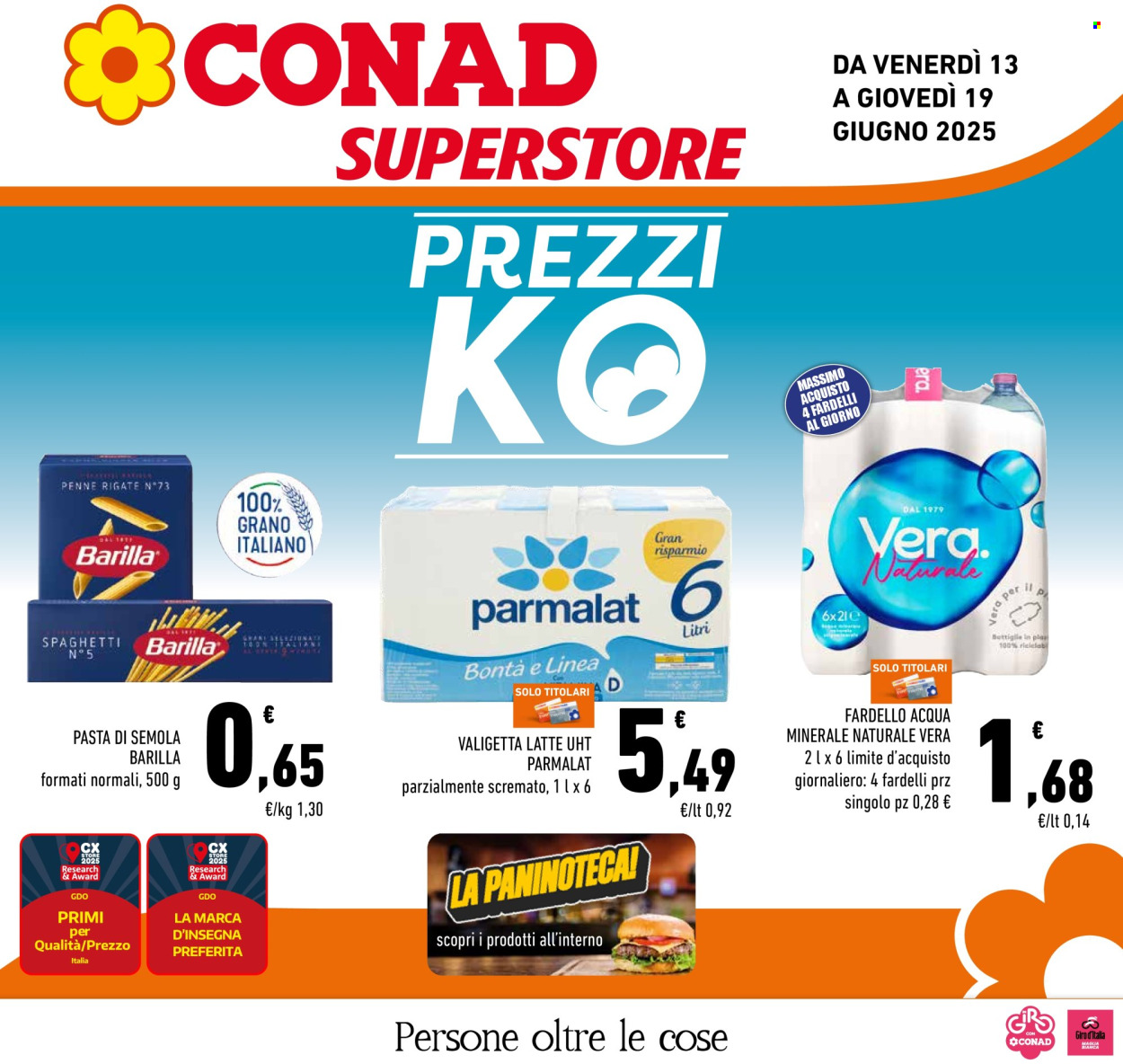 Volantino Conad Superstore - 13/6/2025 - 19/6/2025. Pagina 1