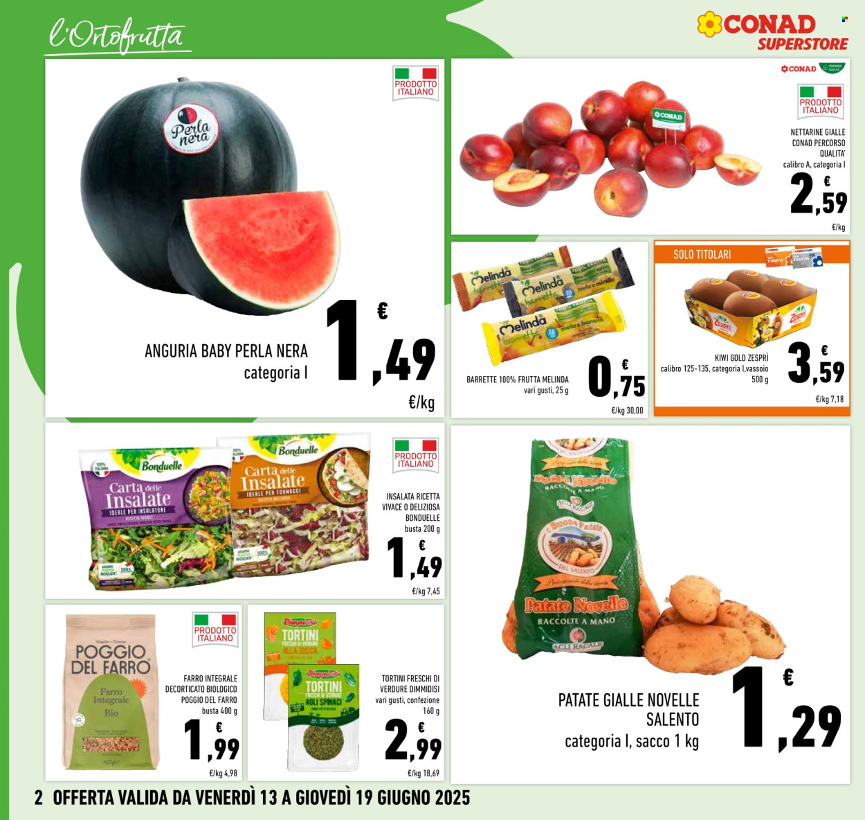 Volantino Conad Superstore - 13/6/2025 - 19/6/2025. Pagina 2