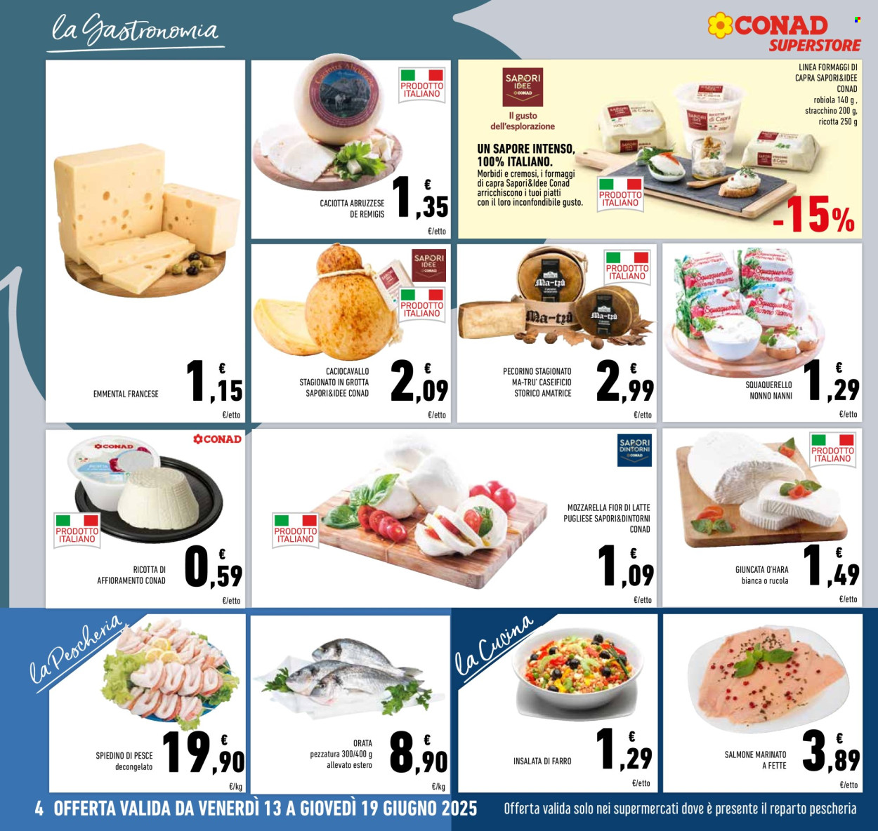 Volantino Conad Superstore - 13/6/2025 - 19/6/2025. Pagina 4