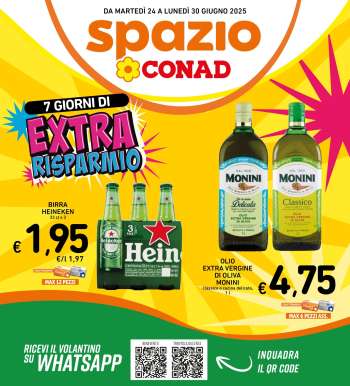 Volantino Spazio Conad - 24/6/2025 - 30/6/2025.