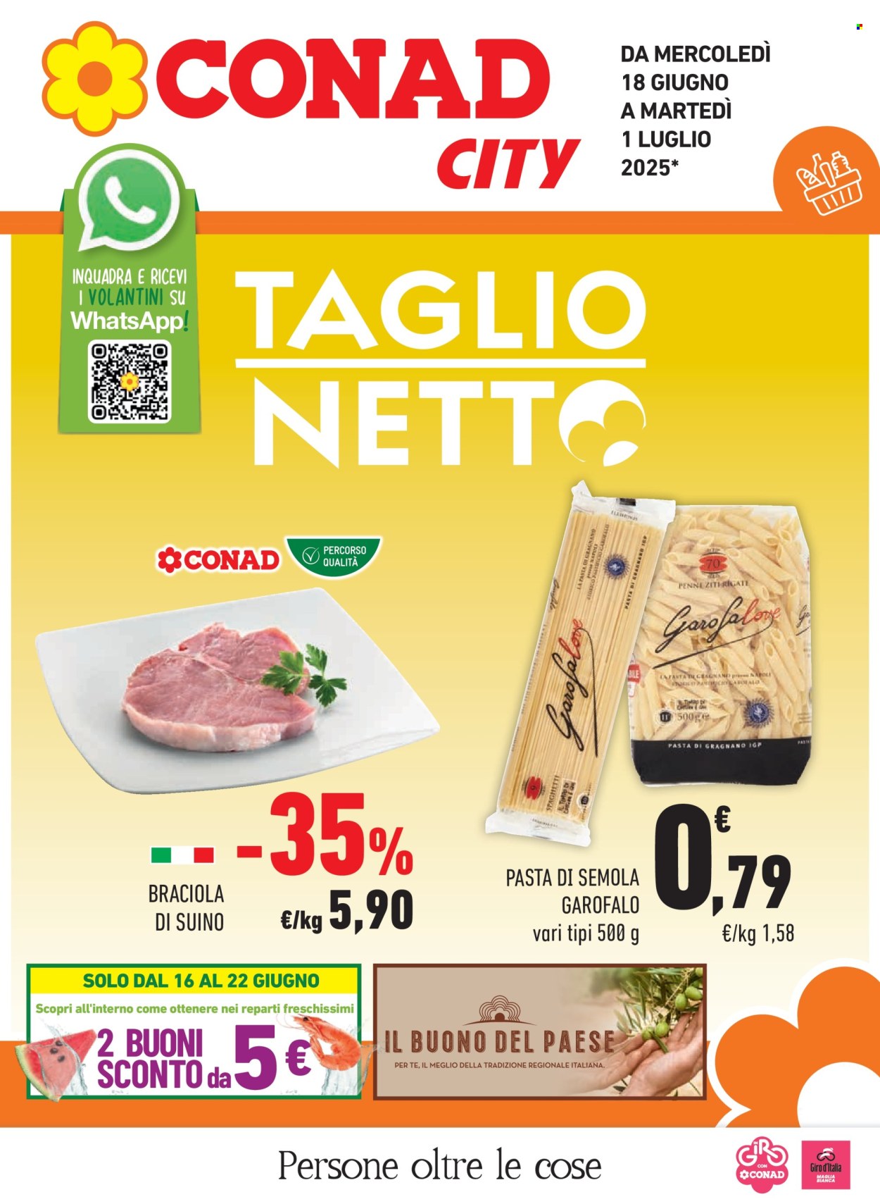 Volantino Conad - 18/6/2025 - 1/7/2025. Pagina 1