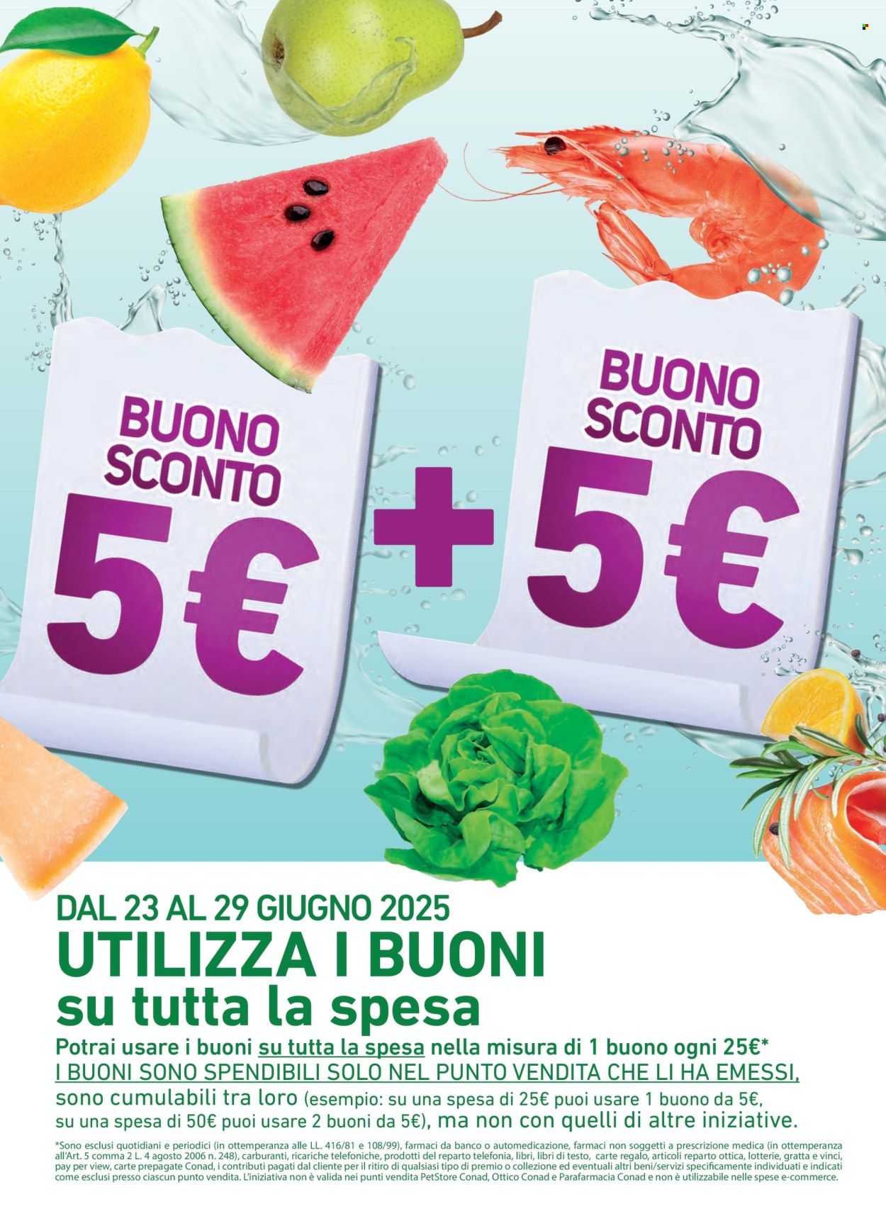 Volantino Conad - 18/6/2025 - 1/7/2025. Pagina 3