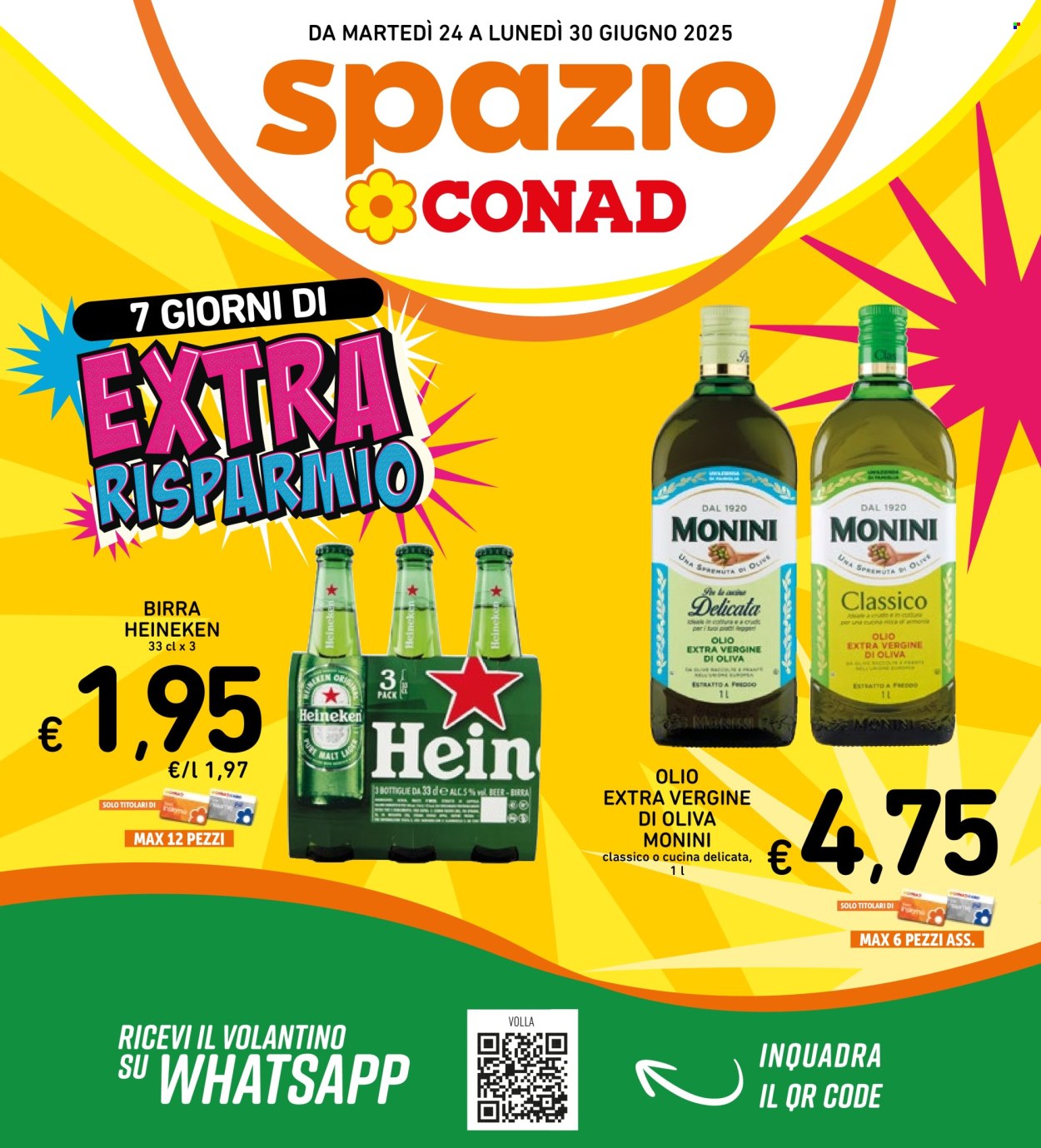 Volantino Spazio Conad - 24/6/2025 - 30/6/2025. Pagina 1