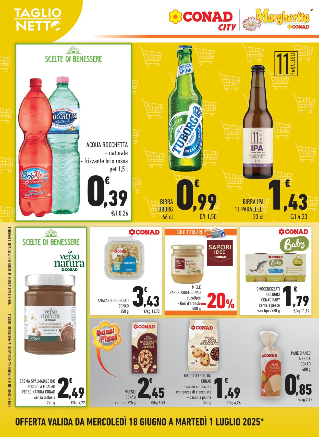 Volantino Conad - 18/6/2025 - 1/7/2025. Pagina 8