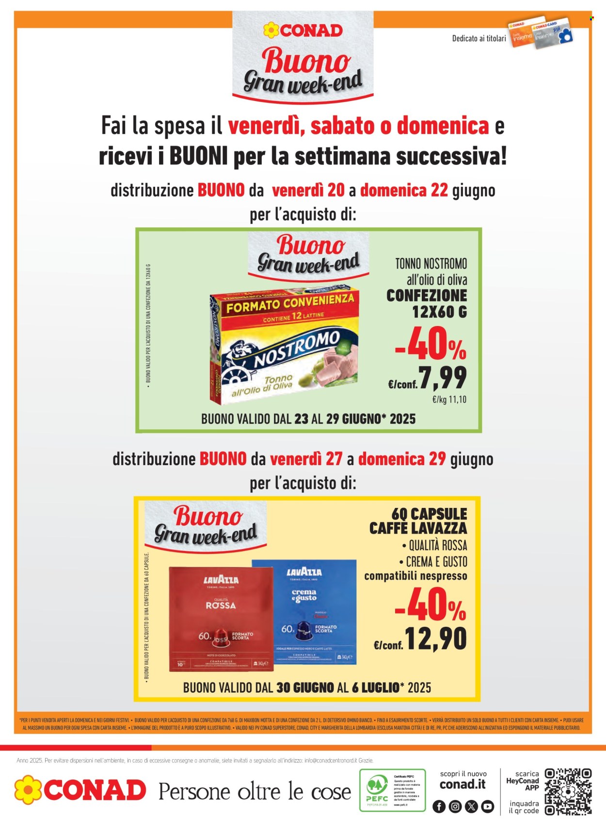 Volantino Conad - 18/6/2025 - 1/7/2025. Pagina 22