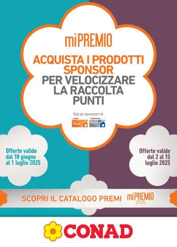 Volantino Conad - 18/6/2025 - 15/7/2025.