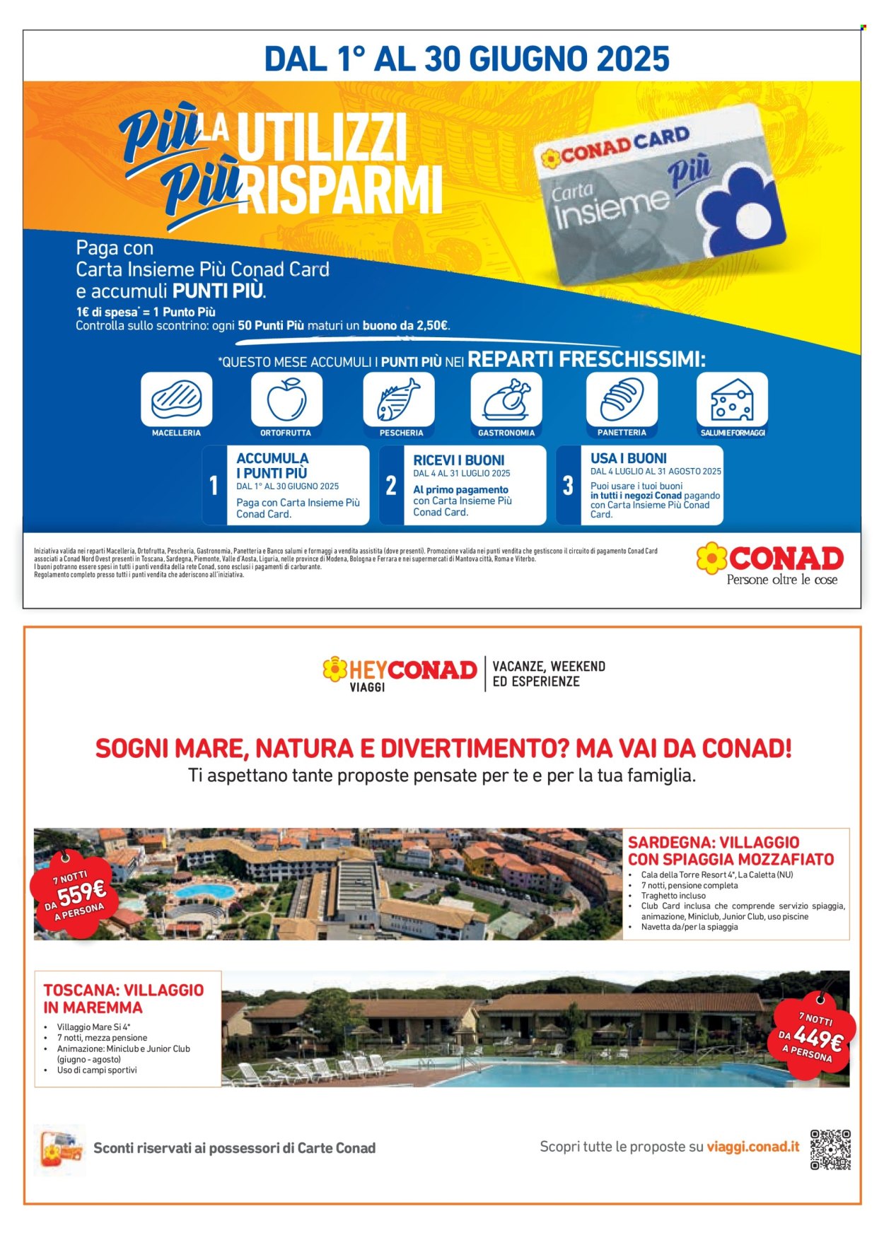 Volantino Conad - 18/6/2025 - 15/7/2025. Pagina 3