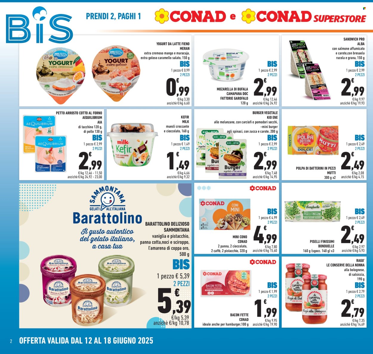Volantino Conad Superstore - 12/6/2025 - 18/6/2025. Pagina 2