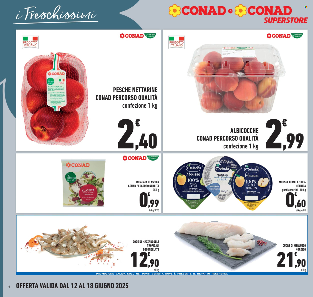 Volantino Conad Superstore - 12/6/2025 - 18/6/2025. Pagina 4