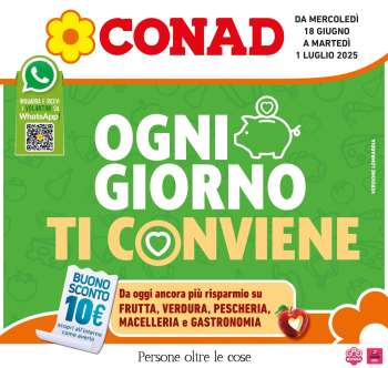 Volantino Conad - 18/6/2025 - 1/7/2025.