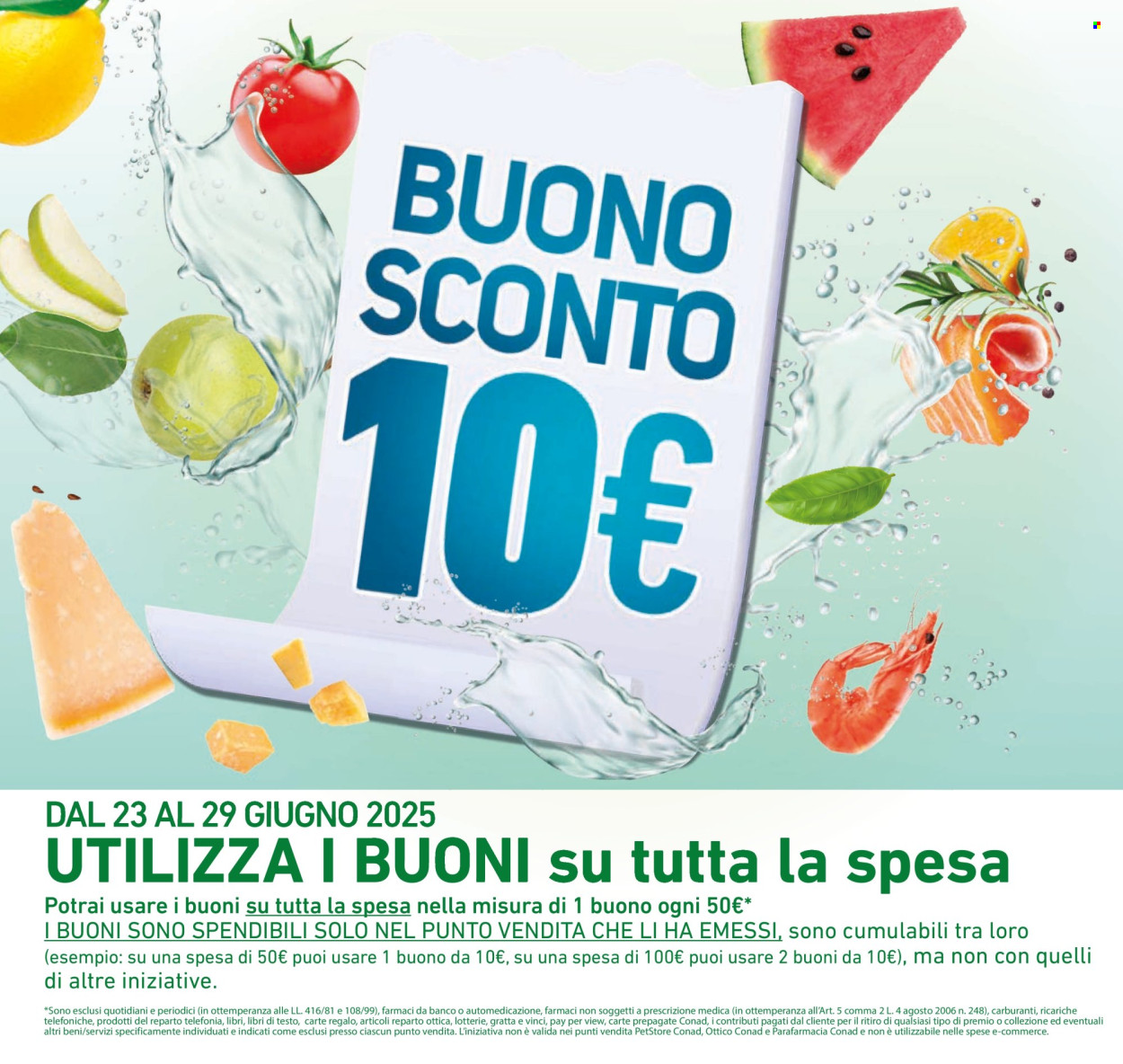 Volantino Conad - 18/6/2025 - 1/7/2025. Pagina 3
