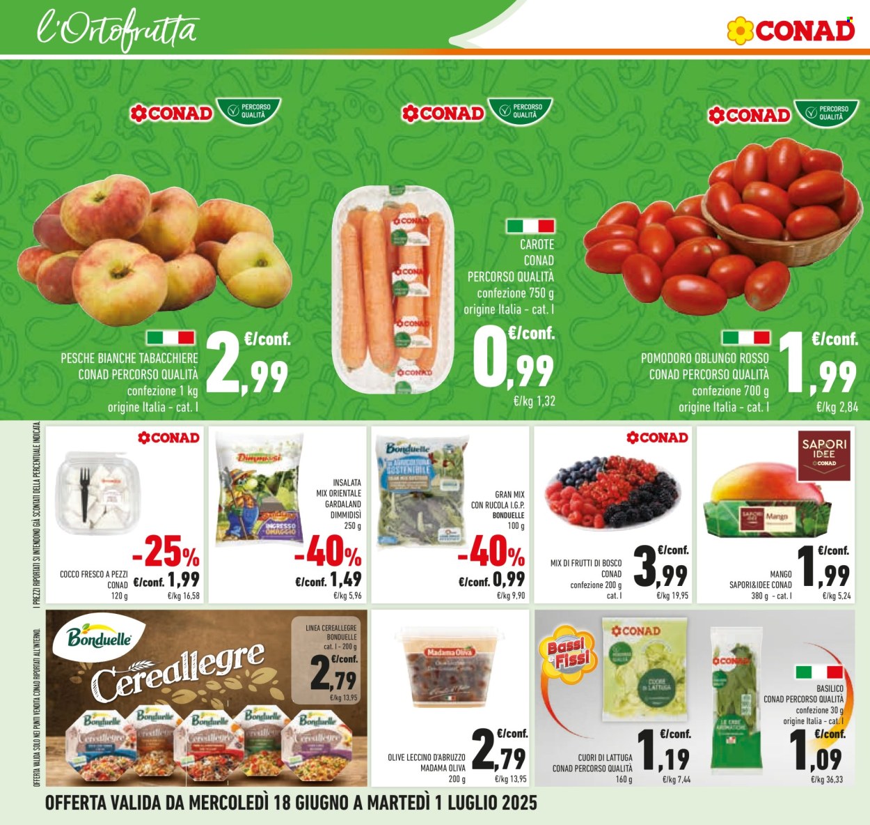 Volantino Conad - 18/6/2025 - 1/7/2025. Pagina 8