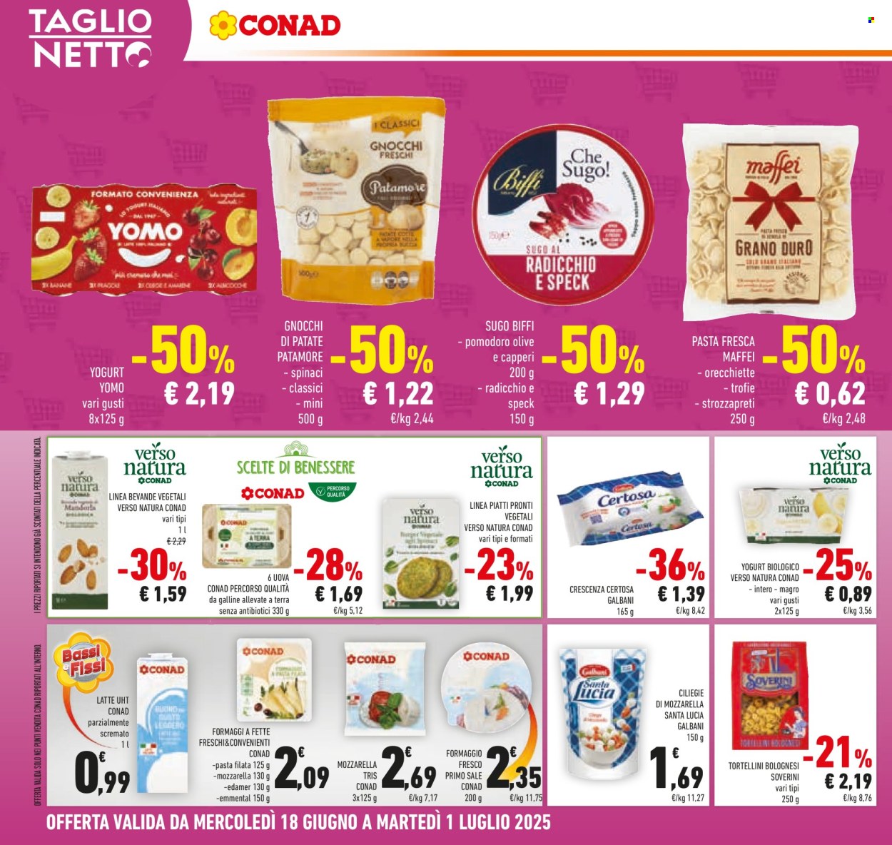 Volantino Conad - 18/6/2025 - 1/7/2025. Pagina 20
