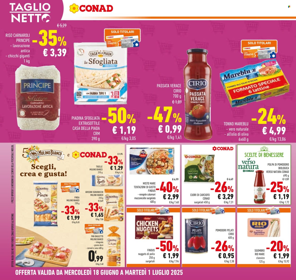 Volantino Conad - 18/6/2025 - 1/7/2025. Pagina 22