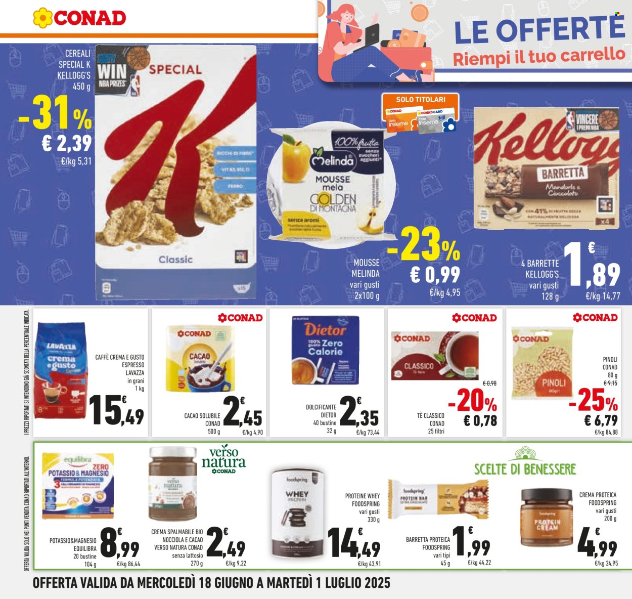 Volantino Conad - 18/6/2025 - 1/7/2025. Pagina 30