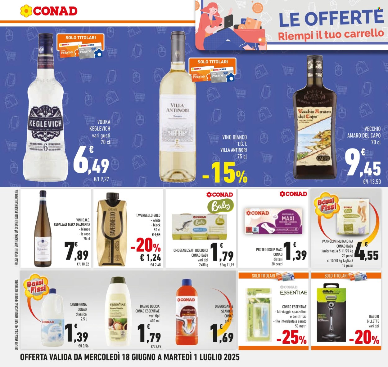 Volantino Conad - 18/6/2025 - 1/7/2025. Pagina 32