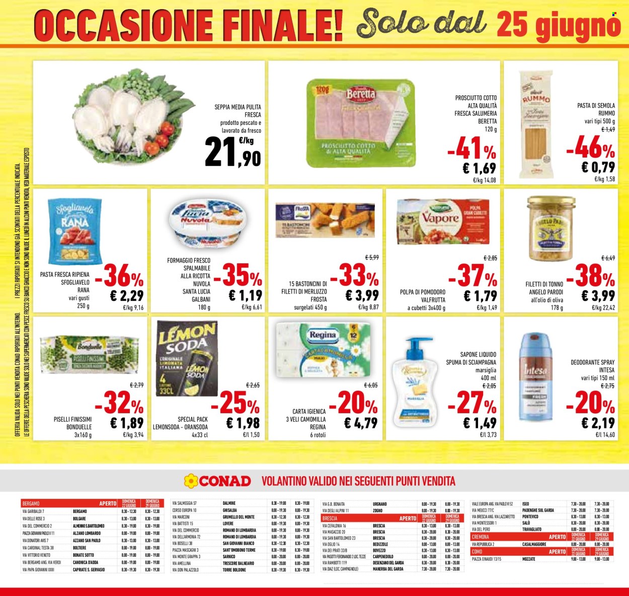 Volantino Conad - 18/6/2025 - 1/7/2025. Pagina 44