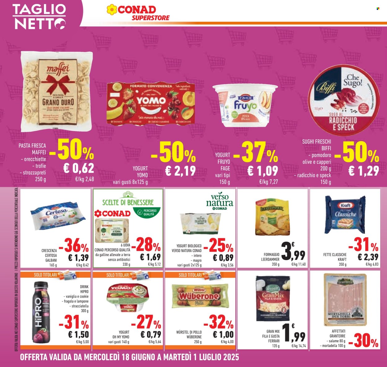 Volantino Conad Superstore - 18/6/2025 - 1/7/2025. Pagina 6