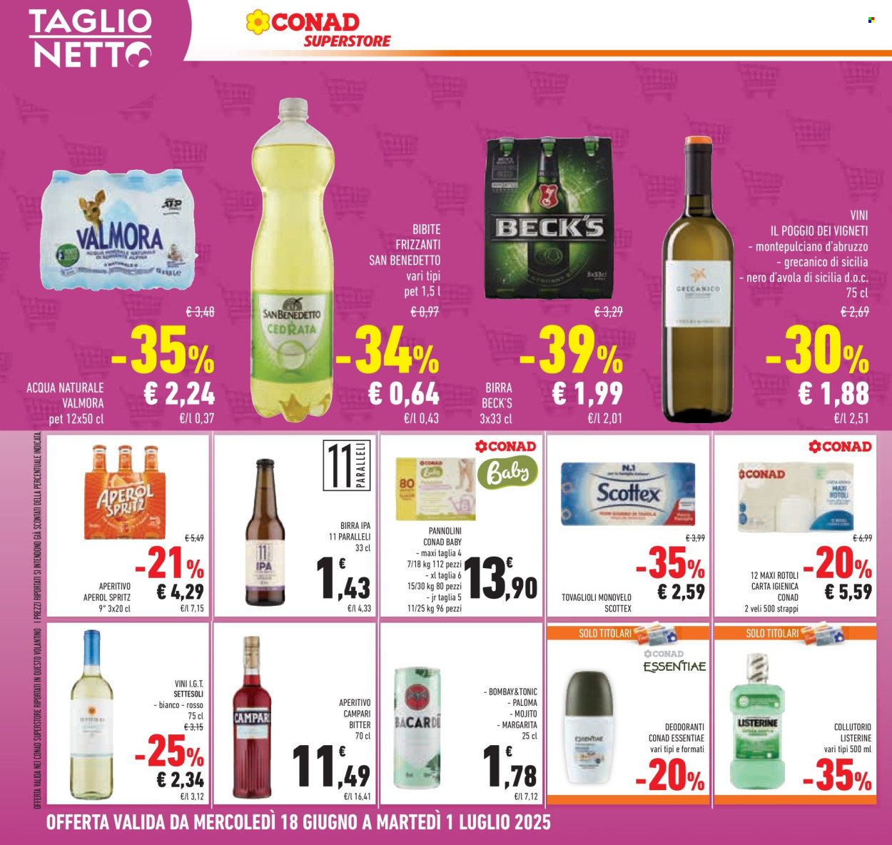 Volantino Conad Superstore - 18/6/2025 - 1/7/2025. Pagina 12