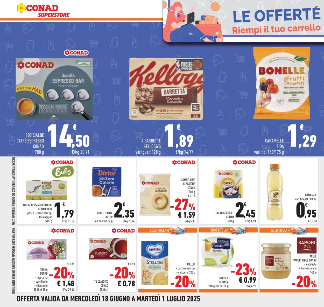 Volantino Conad Superstore - 18/6/2025 - 1/7/2025. Pagina 20