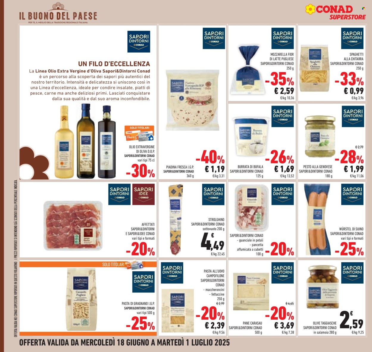 Volantino Conad Superstore - 18/6/2025 - 1/7/2025. Pagina 28