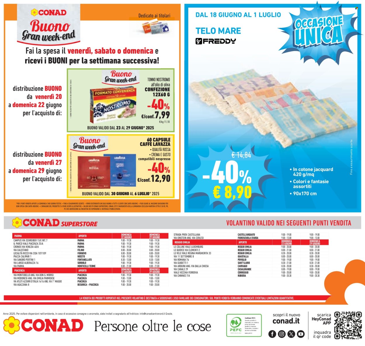 Volantino Conad Superstore - 18/6/2025 - 1/7/2025. Pagina 44