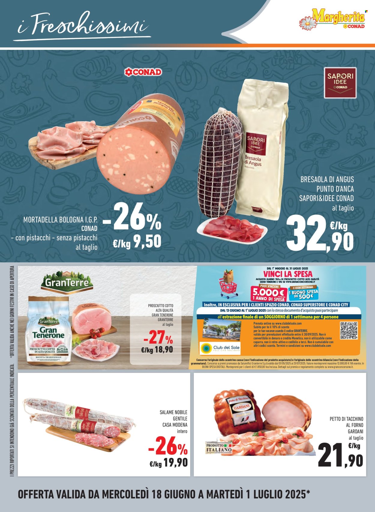 Volantino Margherita Conad - 18/6/2025 - 1/7/2025. Pagina 12