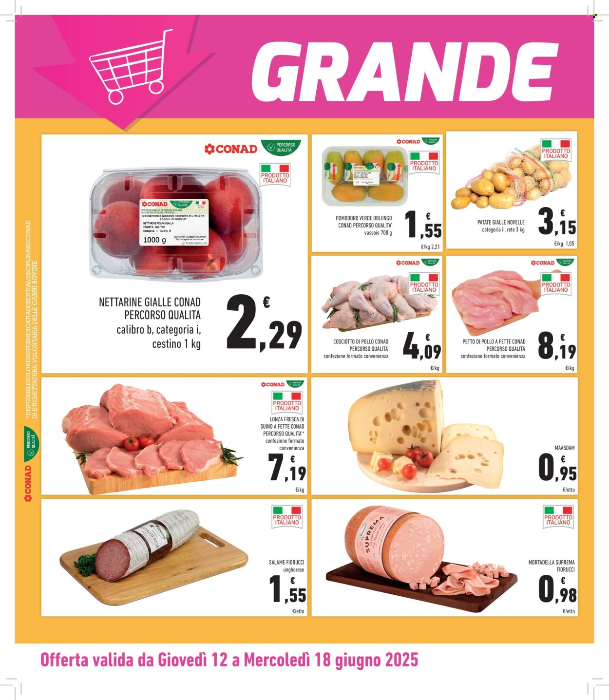 Volantino Conad - 12/6/2025 - 18/6/2025. Pagina 2