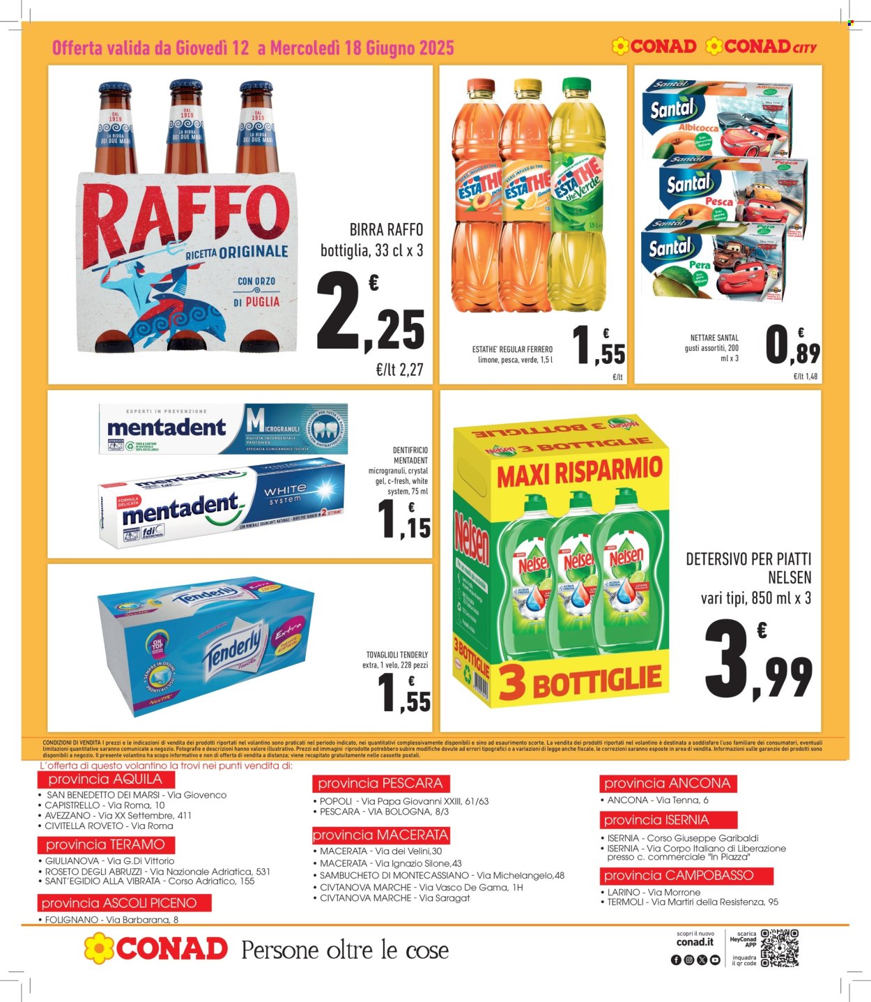 Volantino Conad - 12/6/2025 - 18/6/2025. Pagina 4