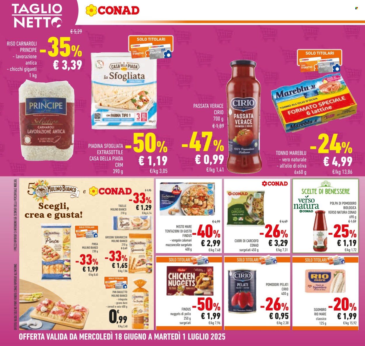 Volantino Conad - 18/6/2025 - 1/7/2025. Pagina 8