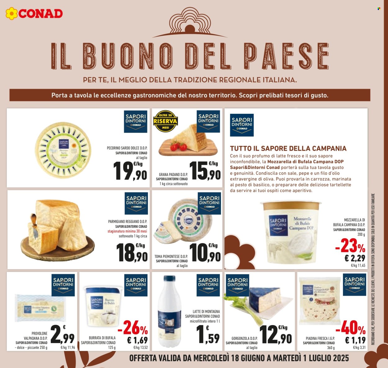 Volantino Conad - 18/6/2025 - 1/7/2025. Pagina 21
