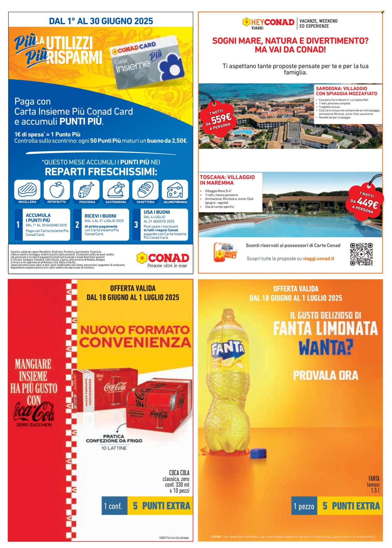 Volantino Conad - 18/6/2025 - 15/7/2025. Pagina 3