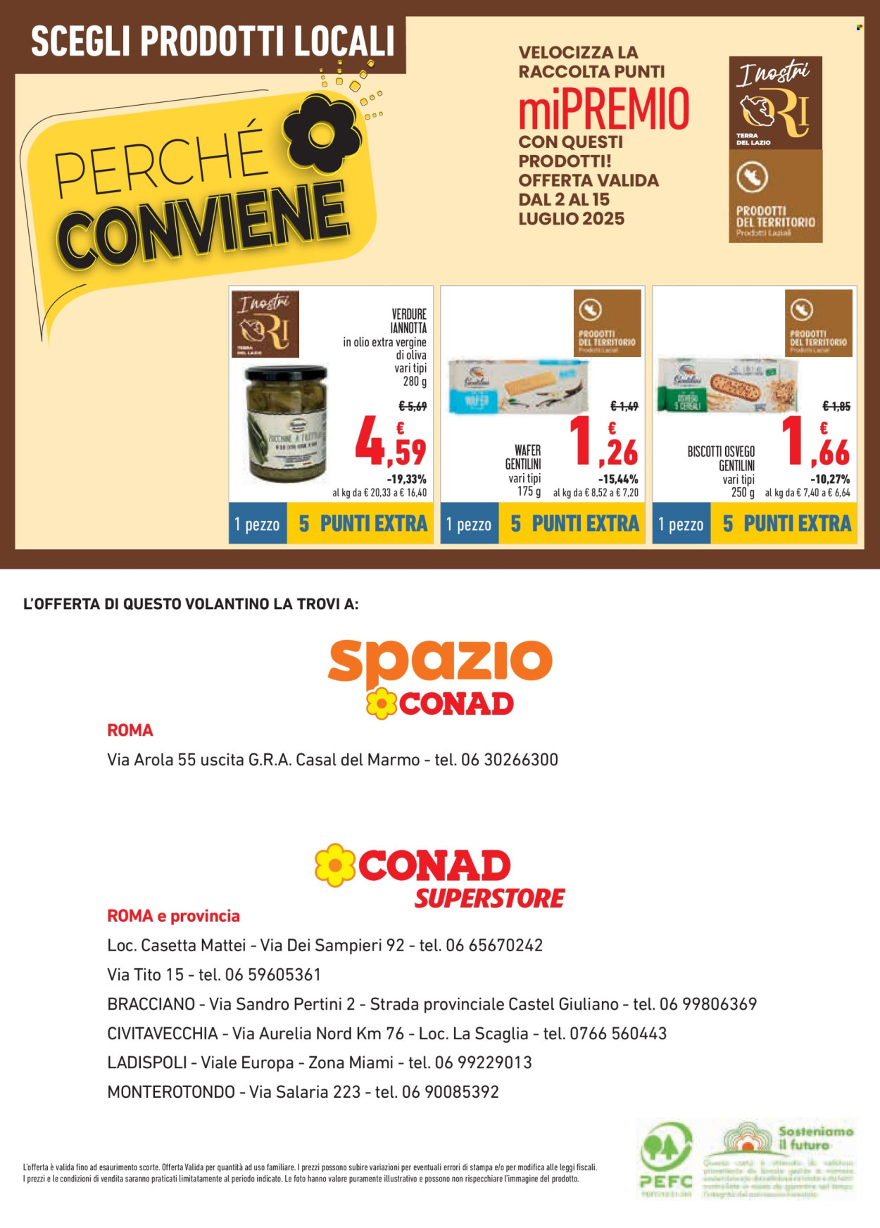 Volantino Conad - 18/6/2025 - 15/7/2025. Pagina 16