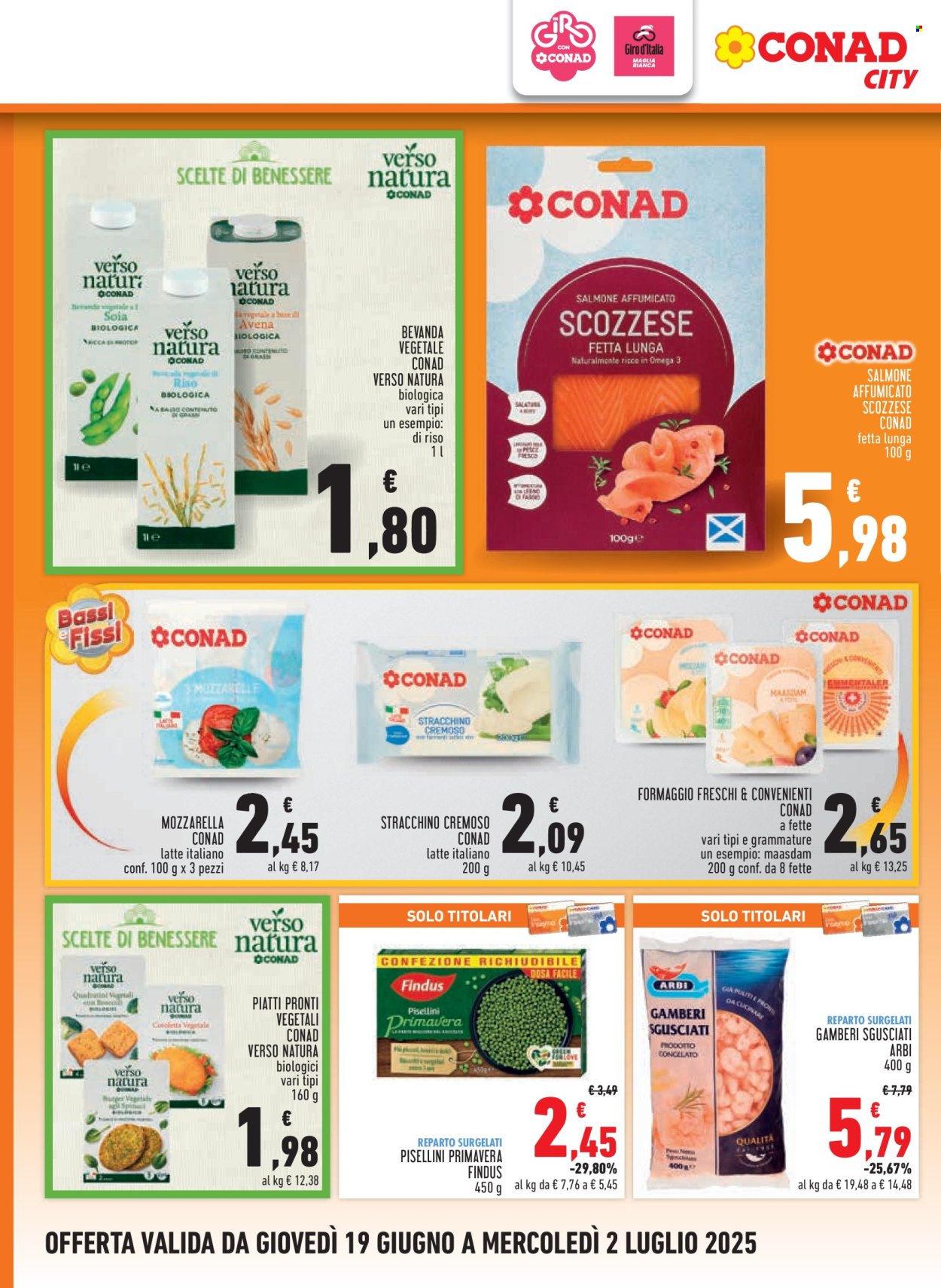Volantino Margherita Conad - 19/6/2025 - 2/7/2025. Pagina 10