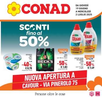 Volantino Conad - 19/6/2025 - 2/7/2025.