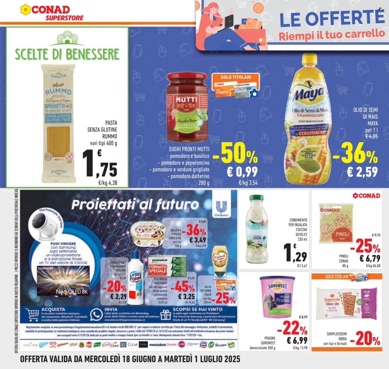 Volantino Conad Superstore - 18/6/2025 - 1/7/2025. Pagina 38