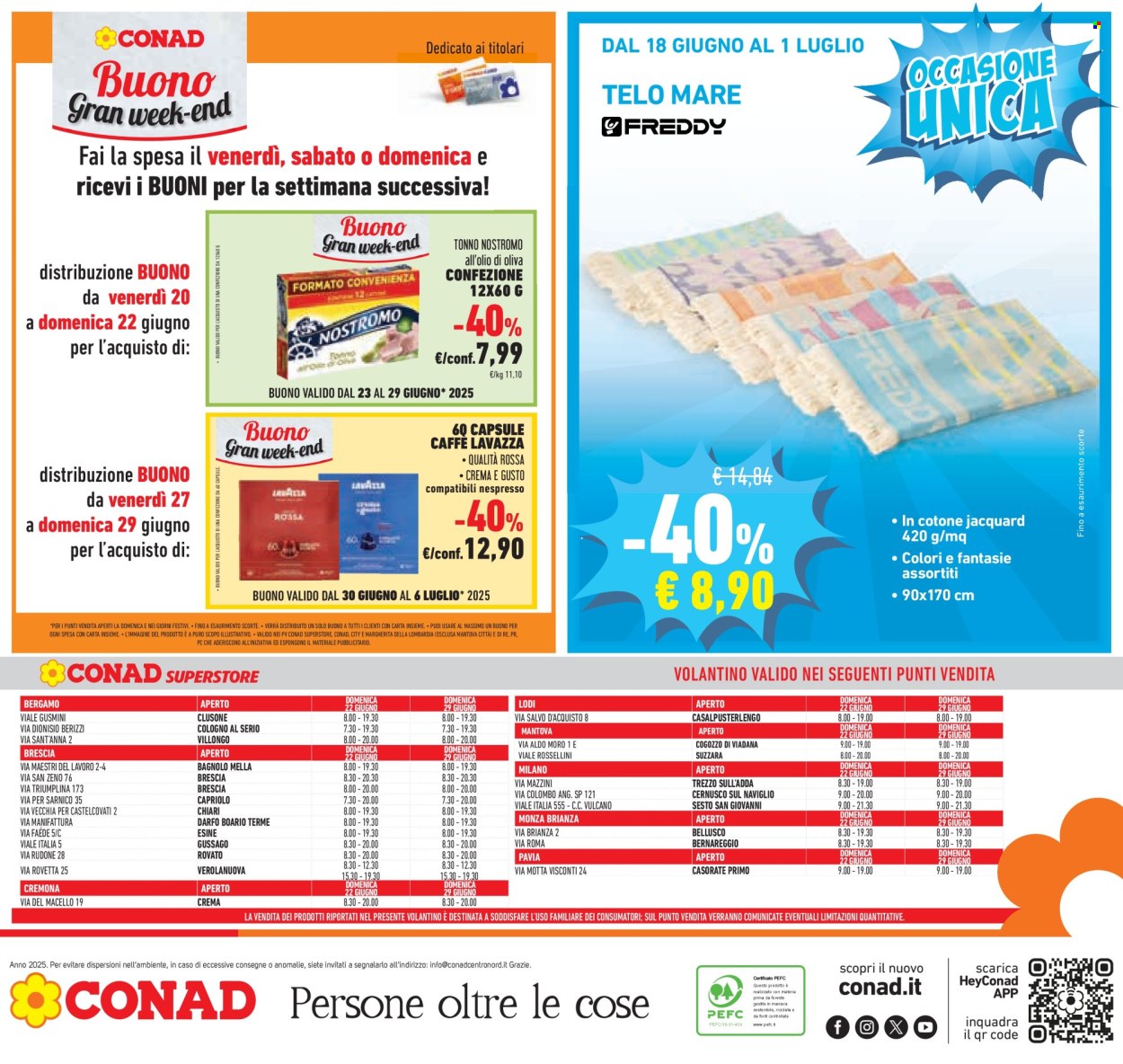 Volantino Conad Superstore - 18/6/2025 - 1/7/2025. Pagina 54