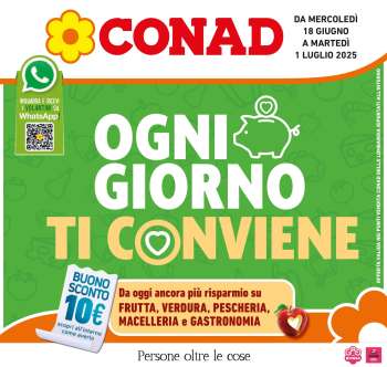 Volantino Conad - 18/6/2025 - 1/7/2025.