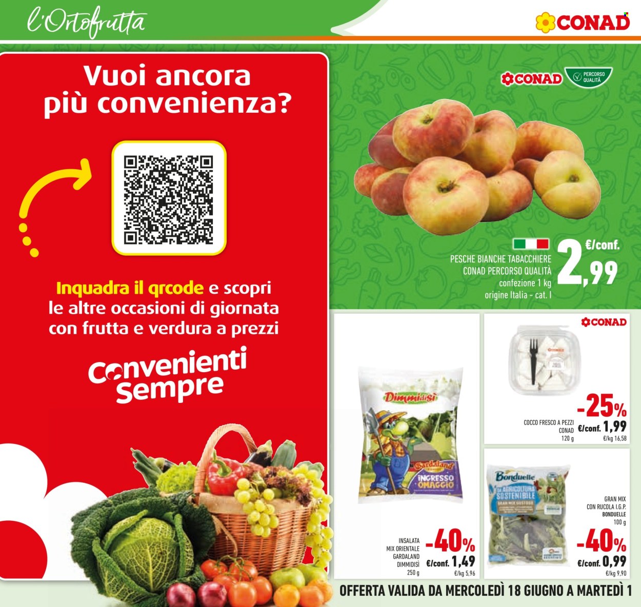 Volantino Conad - 18/6/2025 - 1/7/2025. Pagina 8