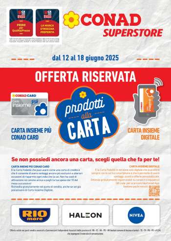 Volantino Conad Superstore - 12/6/2025 - 18/6/2025.