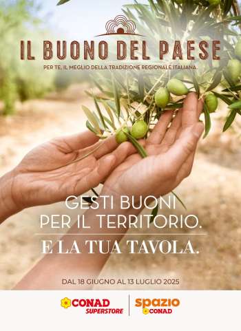 Volantino Conad - 18/6/2025 - 13/7/2025.