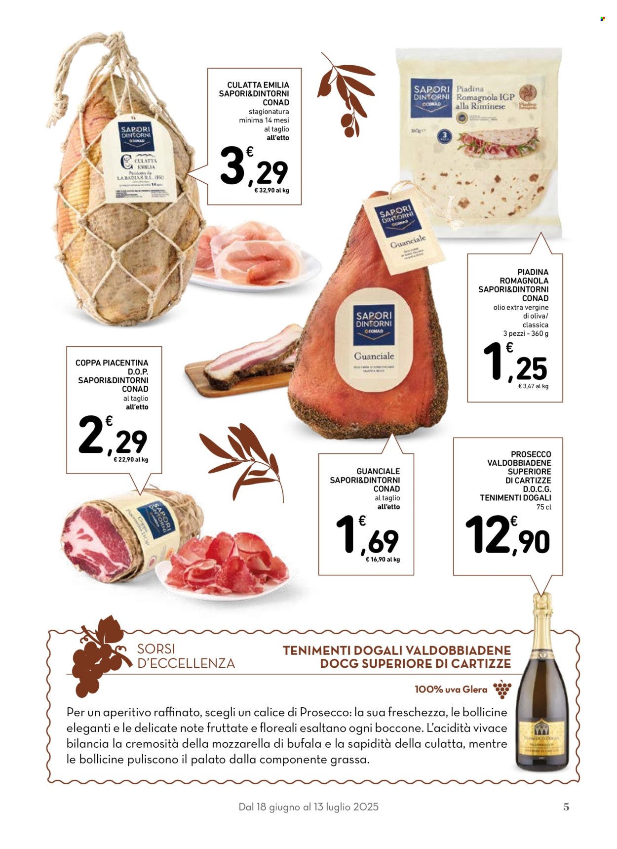 Volantino Conad - 18/6/2025 - 13/7/2025. Pagina 5