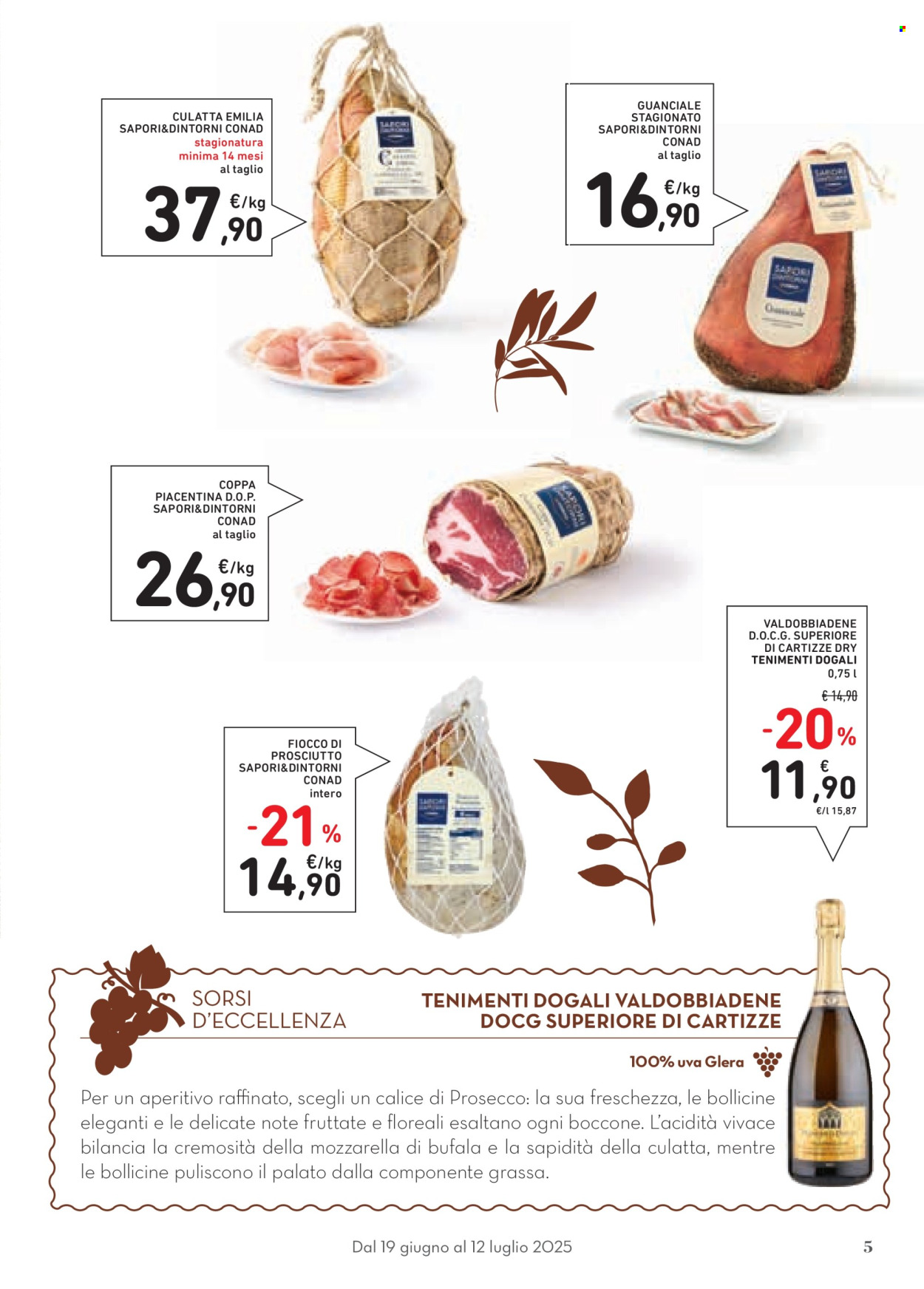 Volantino Conad - 19/6/2025 - 12/7/2025. Pagina 5