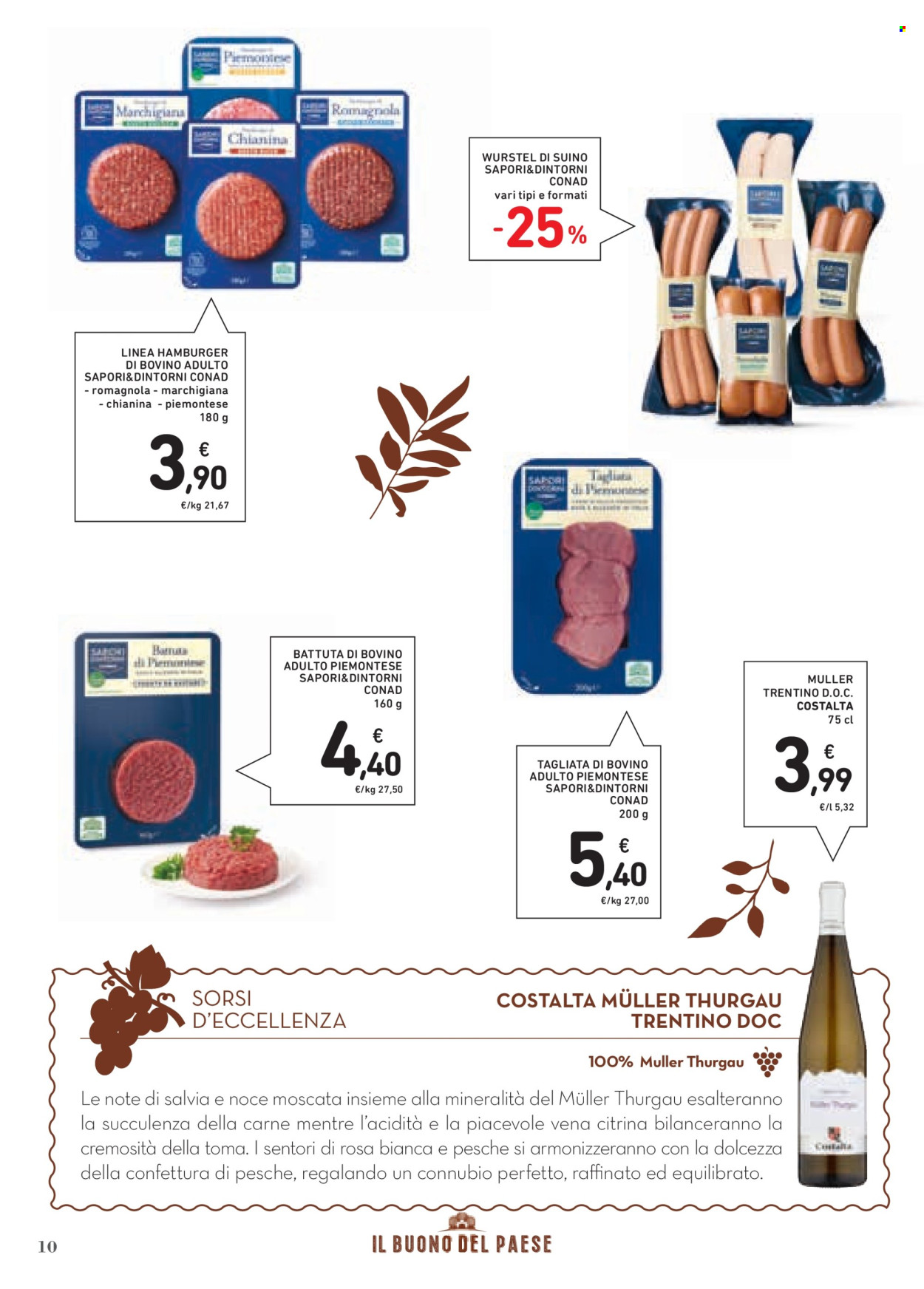Volantino Conad - 19/6/2025 - 12/7/2025. Pagina 10