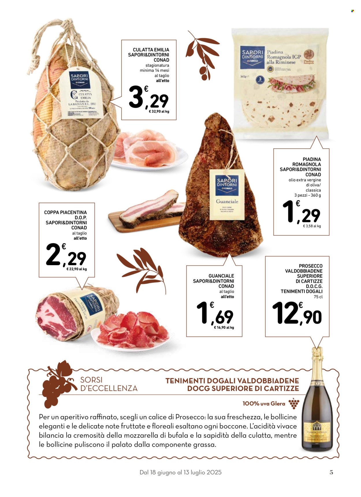 Volantino Conad - 18/6/2025 - 13/7/2025. Pagina 5