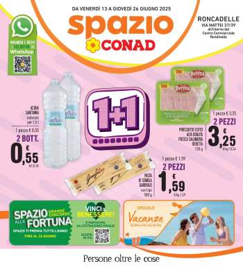 Volantino Spazio Conad - 27/6/2025 - 10/7/2025.