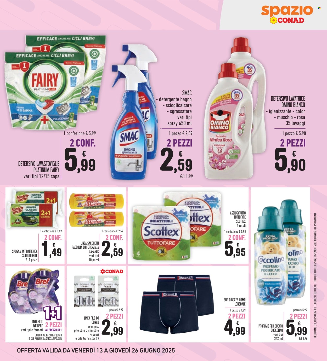 Volantino Spazio Conad - 27/6/2025 - 10/7/2025. Pagina 7