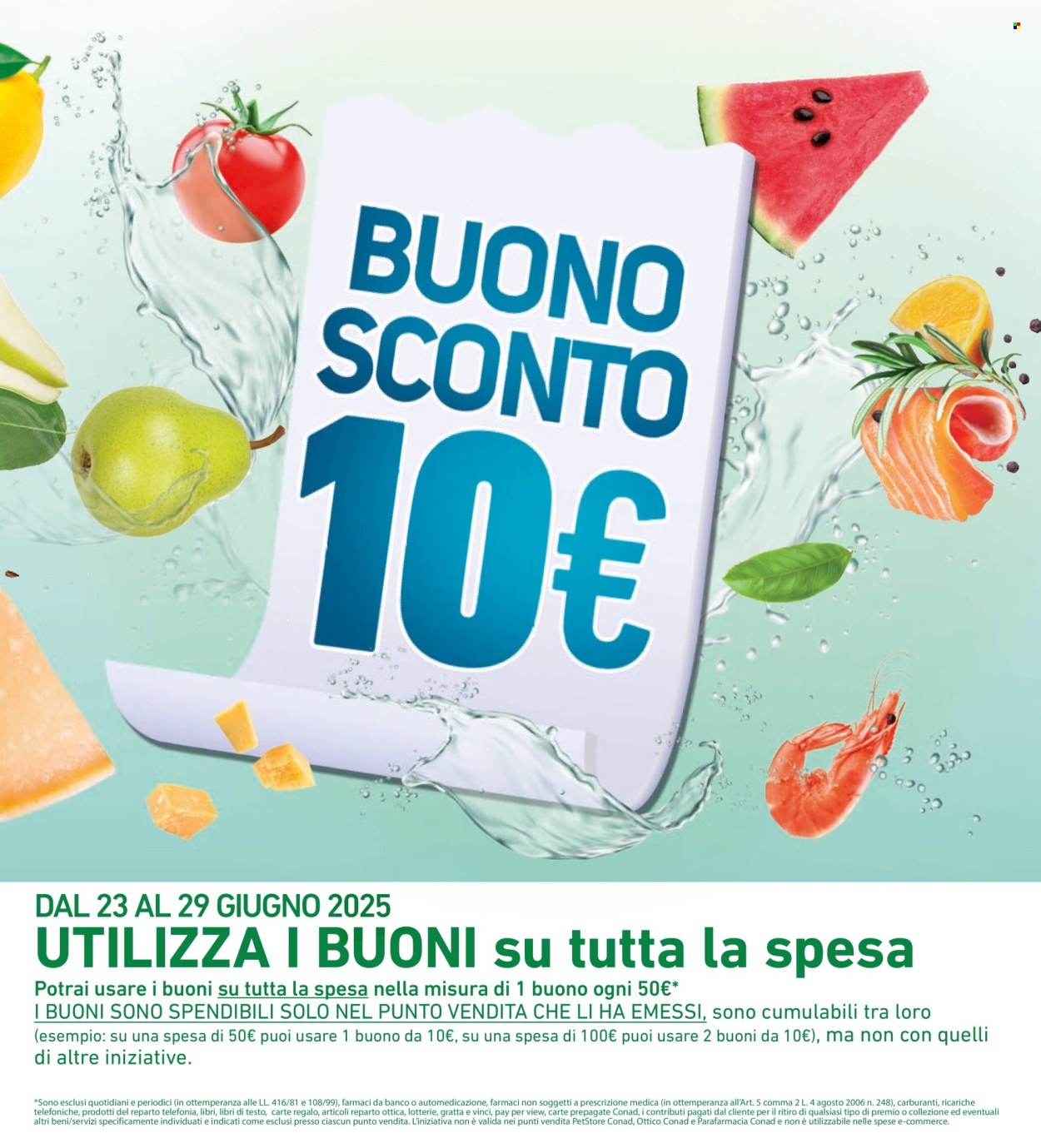 Volantino Conad Superstore - 27/6/2025 - 10/7/2025. Pagina 3