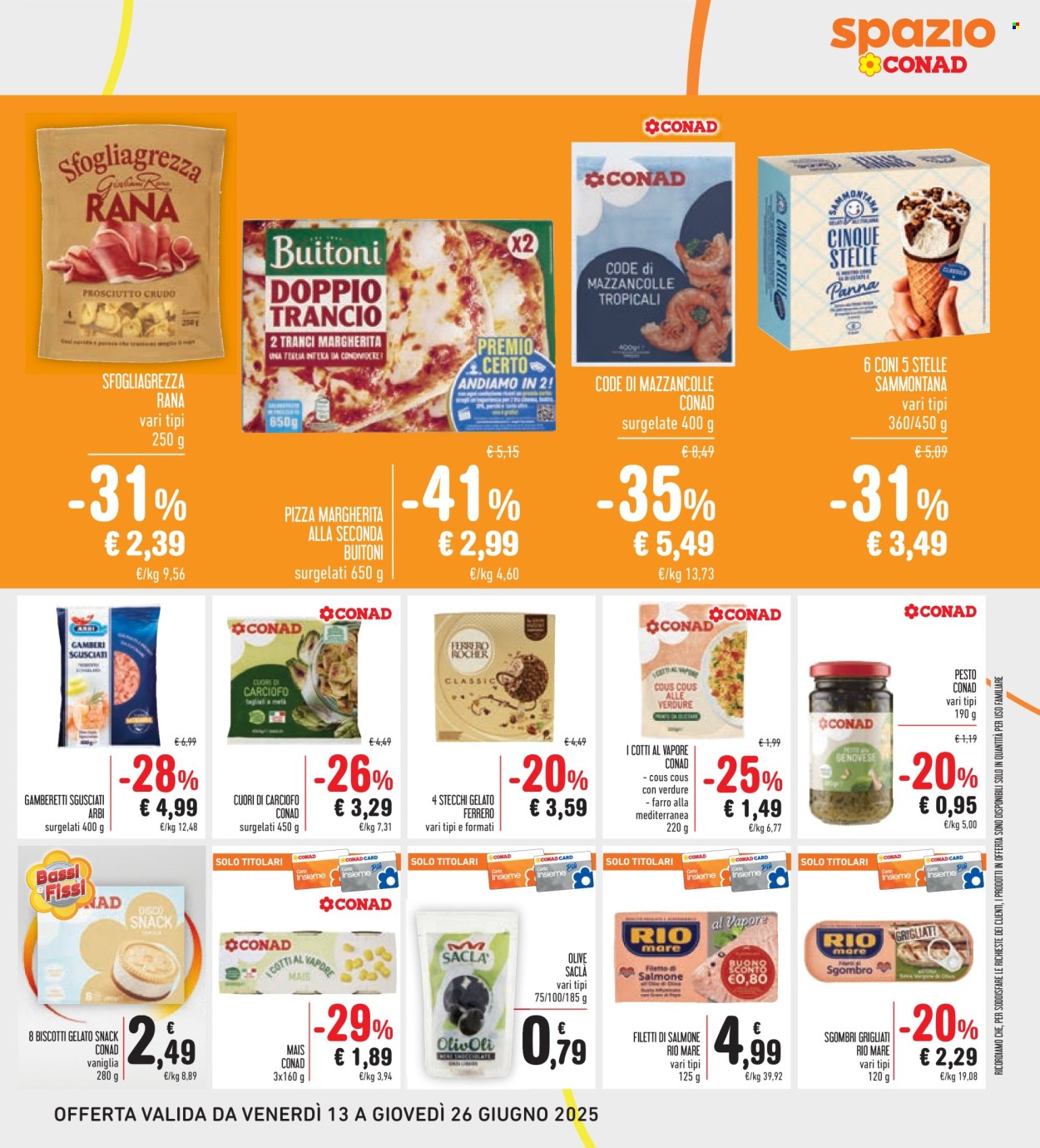 Volantino Spazio Conad - 27/6/2025 - 10/7/2025. Pagina 23